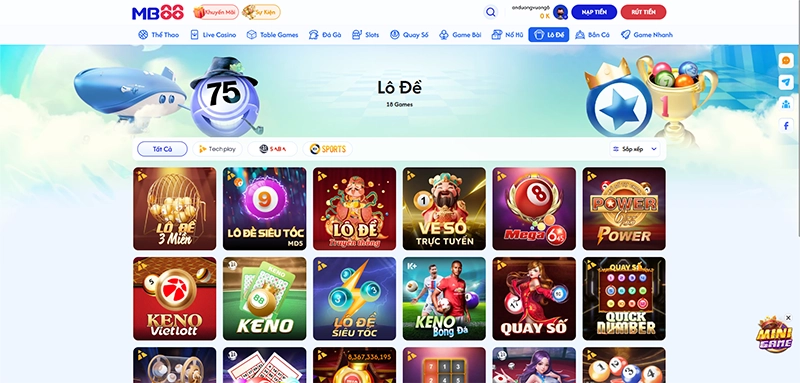 Lô đề MB88 - Chọn số đẹp ăn thưởng lớn